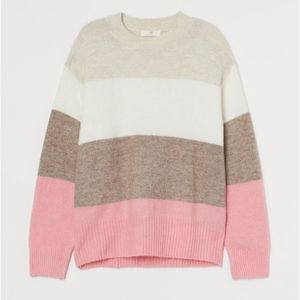 Striped Sweater, Size Medium